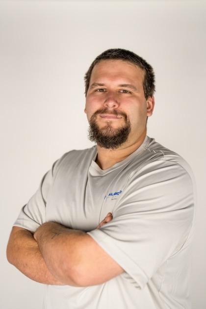 Dustyn Auletti, HVAC installer at All Around Heating & Cooling