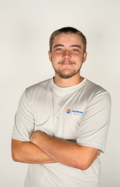 Tyler White, HVAC installer at All Around Heating & Cooling